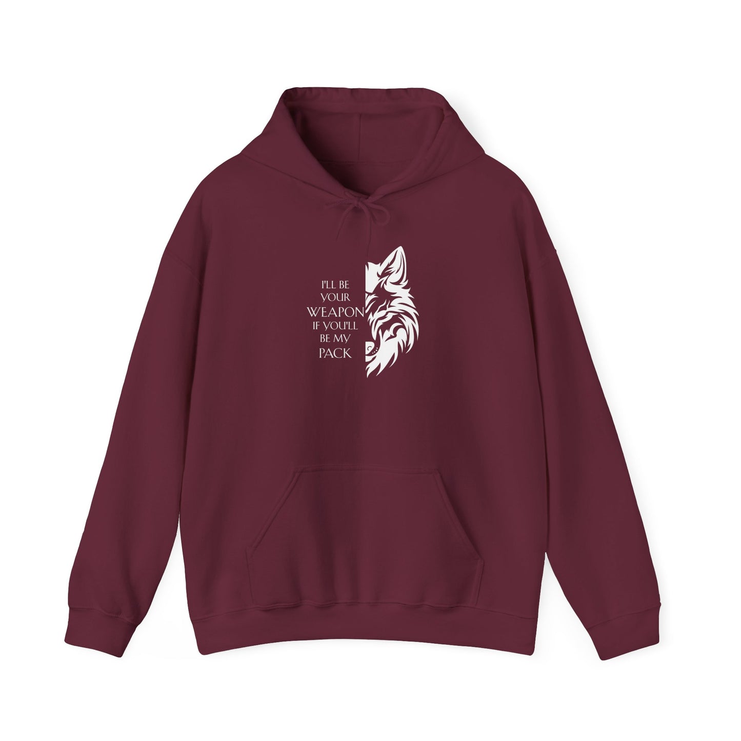 Soulbound: White Pack Quote Unisex Hoodie