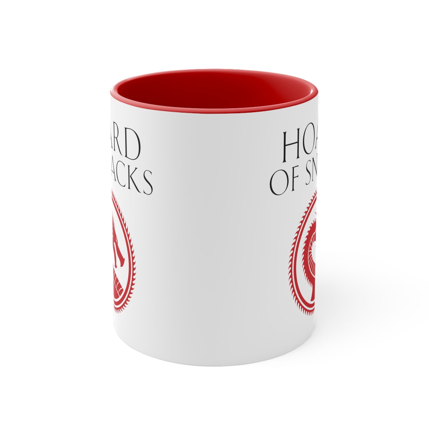 Soulbound: Hoard of Snacks Black/Red Coffee Mug, 11oz