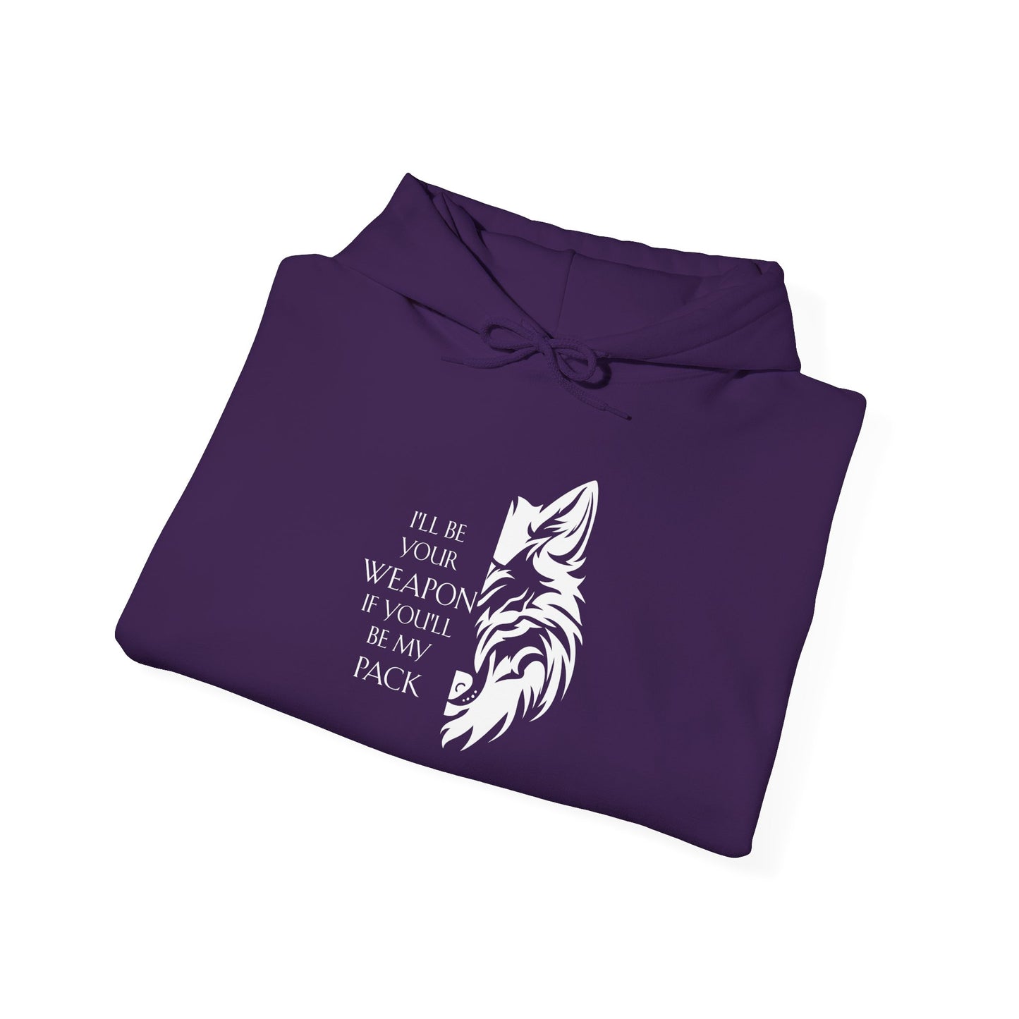 Soulbound: White Pack Quote Unisex Hoodie