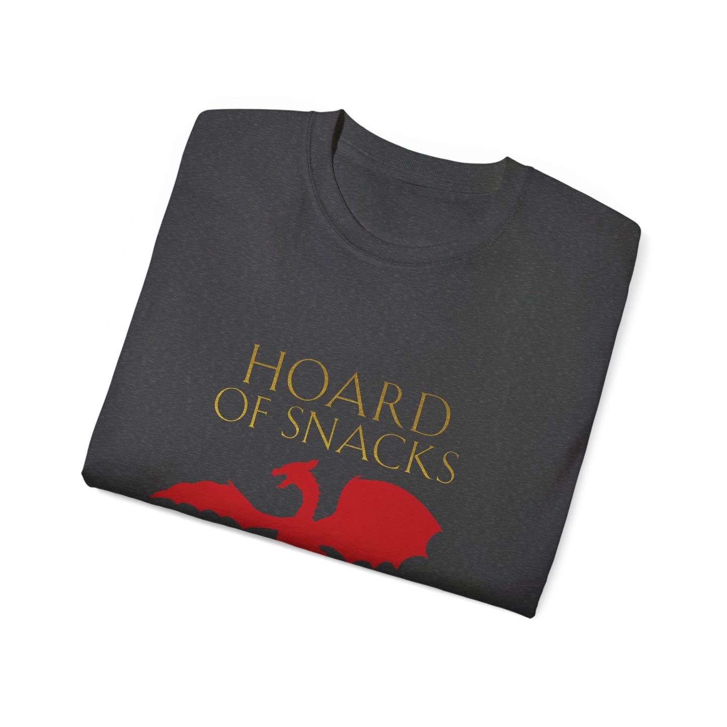 Soulbound: Hoard of Snacks Gold/Red Unisex Tee