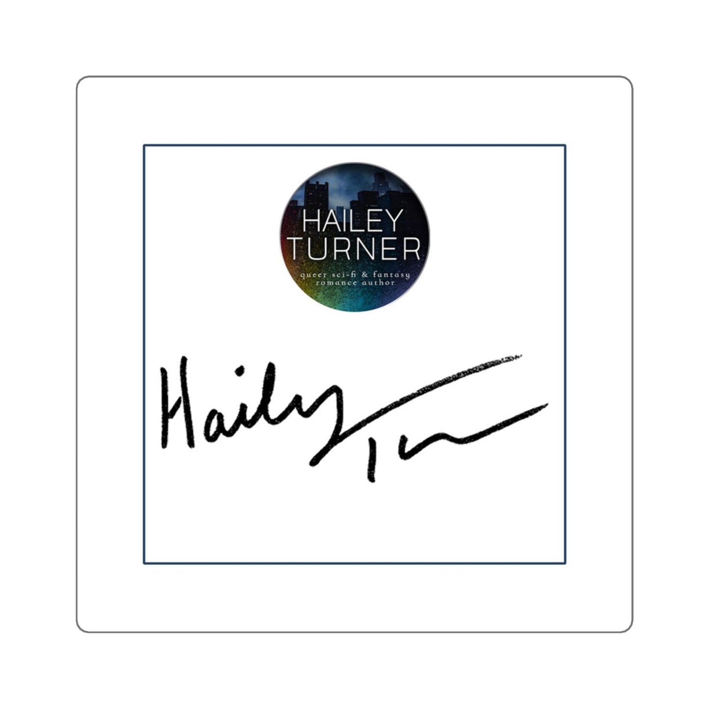 Hailey Turner Digitally Signed Bookplate