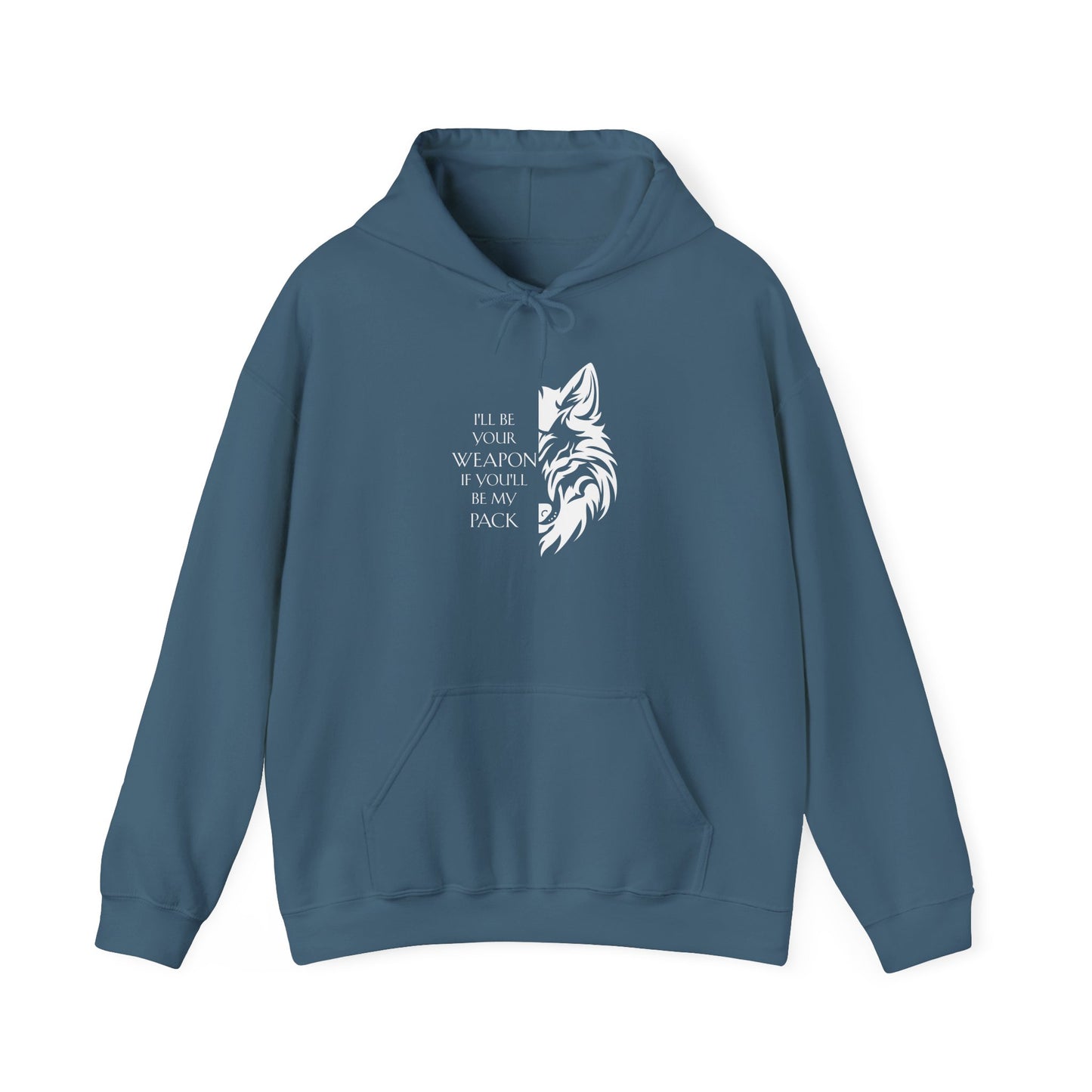 Soulbound: White Pack Quote Unisex Hoodie