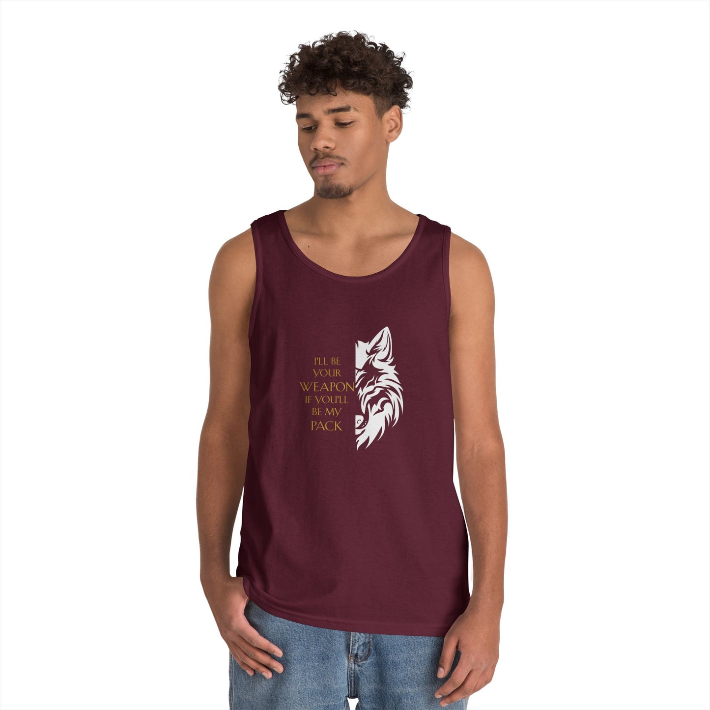 Soulbound: Gold/White Pack Quote Unisex Tank Top