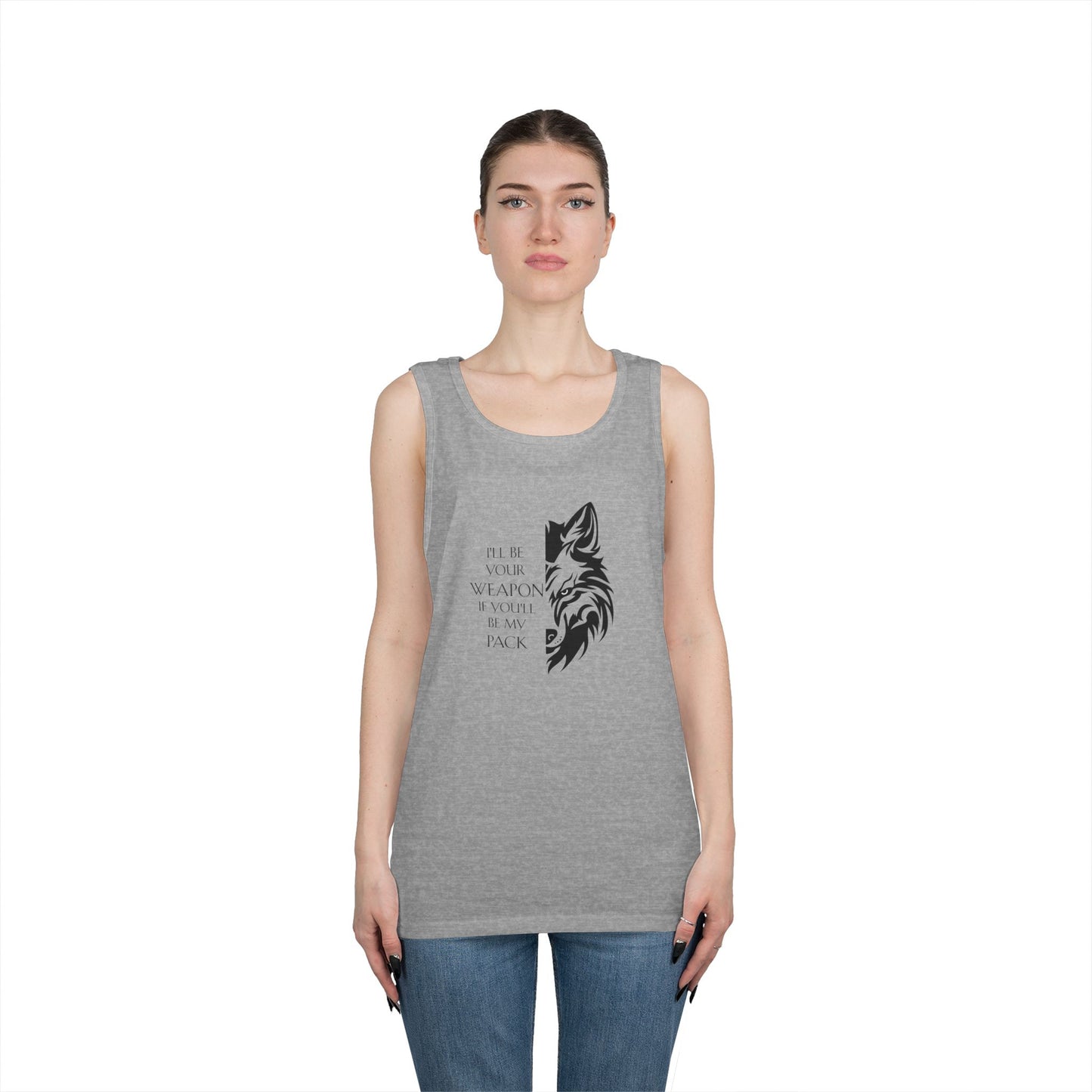 Soulbound: Black Pack Quote Unisex Tank Top