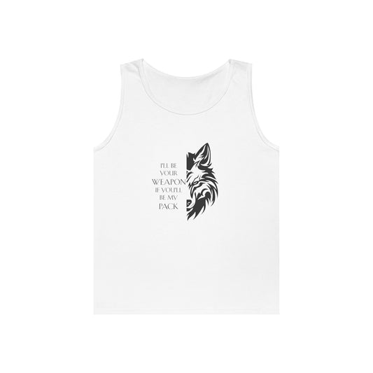 Soulbound: Black Pack Quote Unisex Tank Top