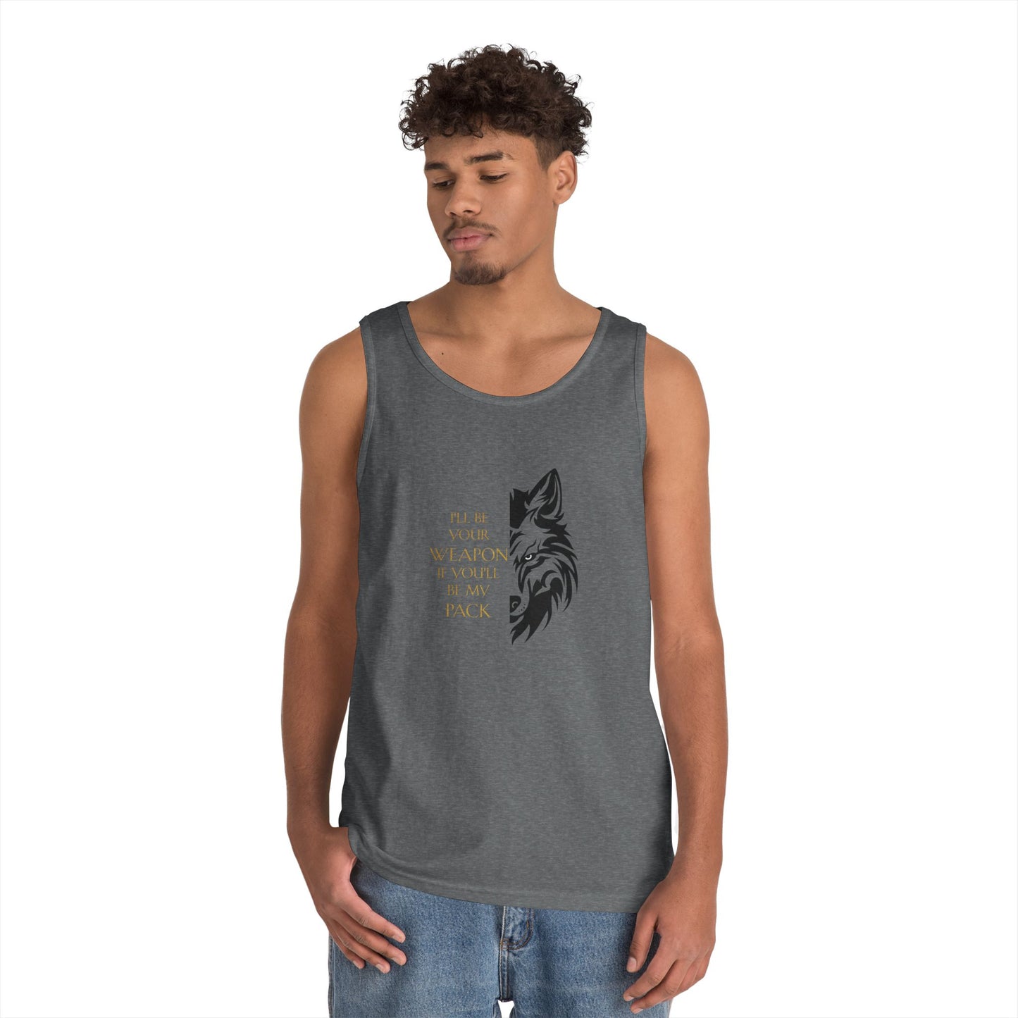 Soulbound: Gold/White Pack Quote Unisex Tank Top