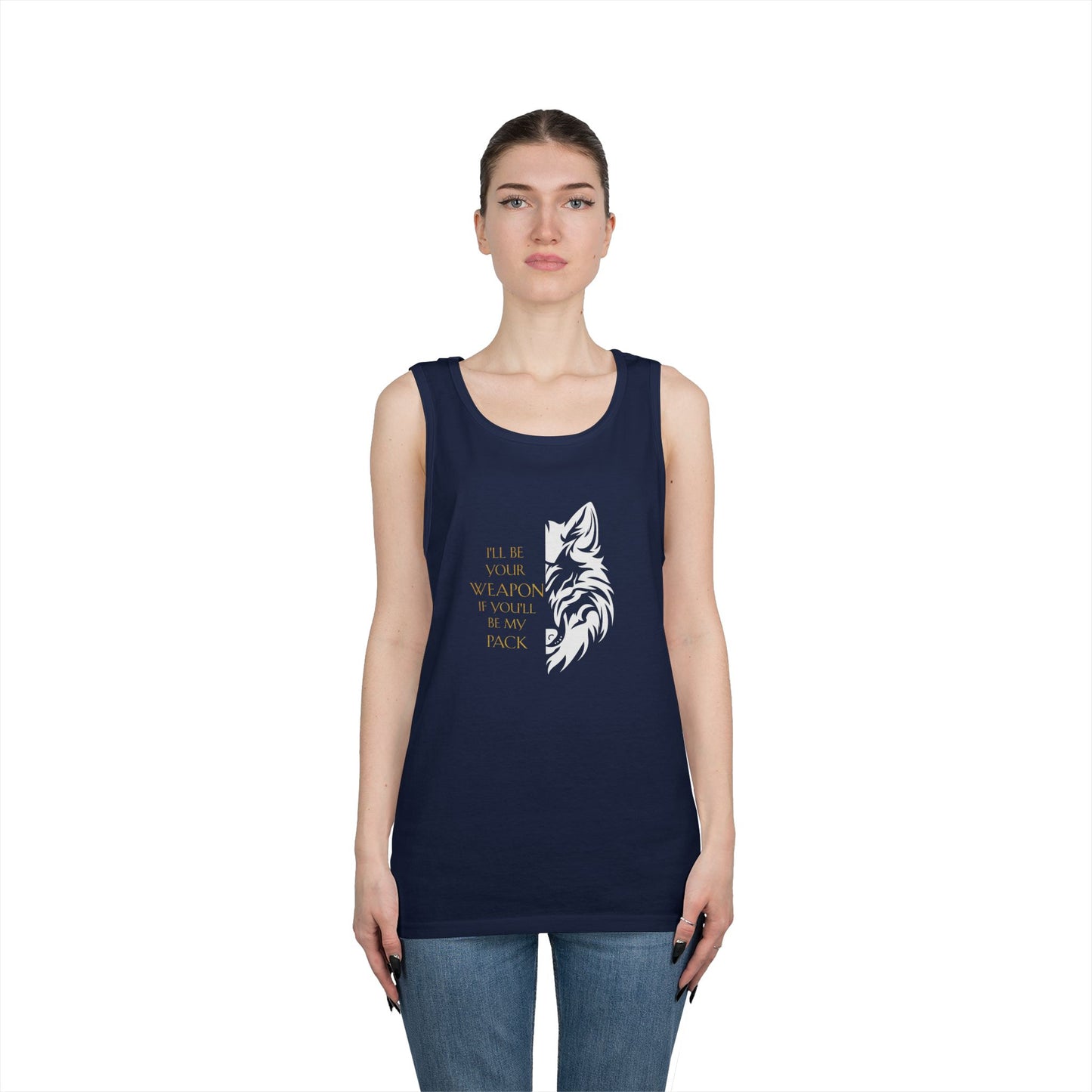 Soulbound: Gold/White Pack Quote Unisex Tank Top