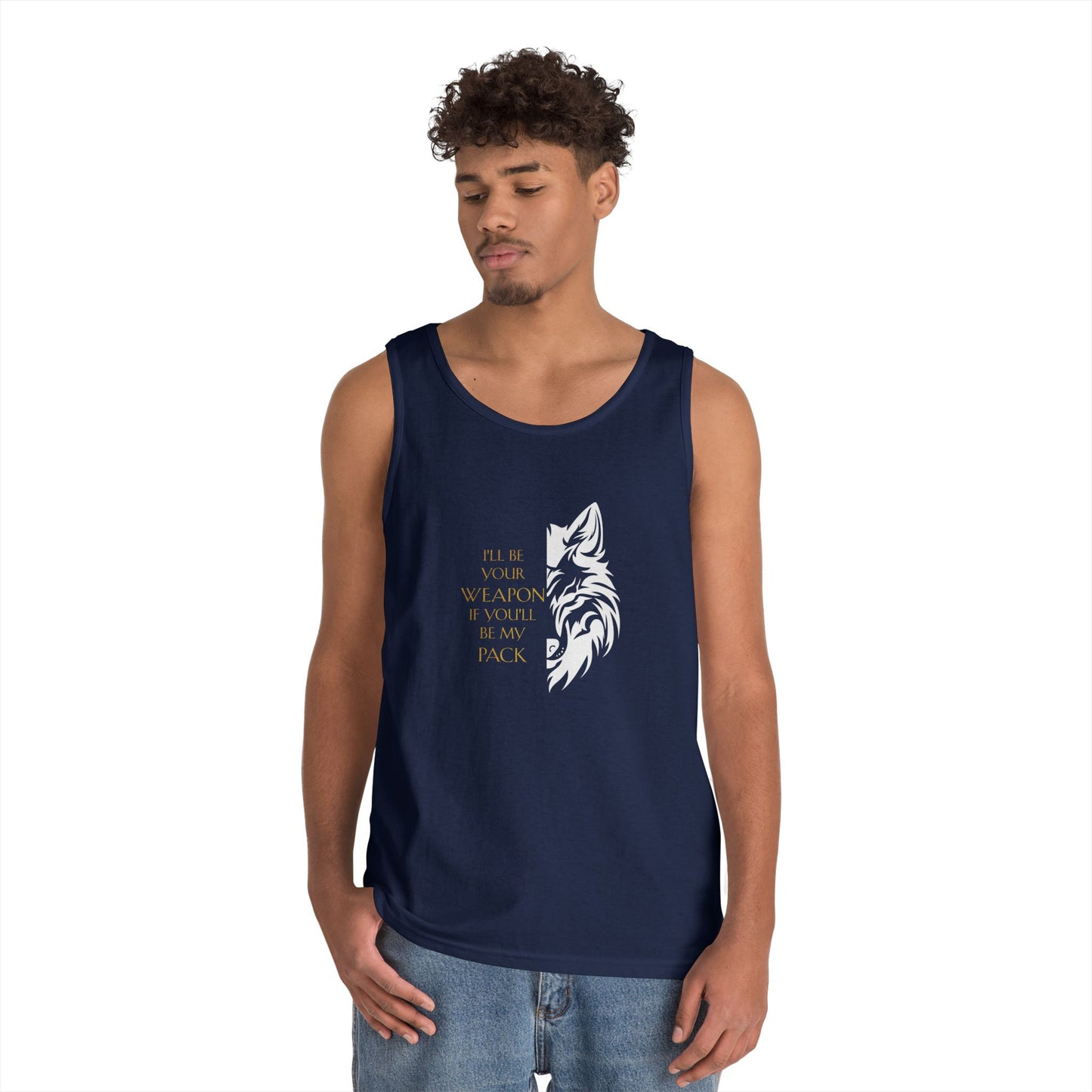 Soulbound: Gold/White Pack Quote Unisex Tank Top