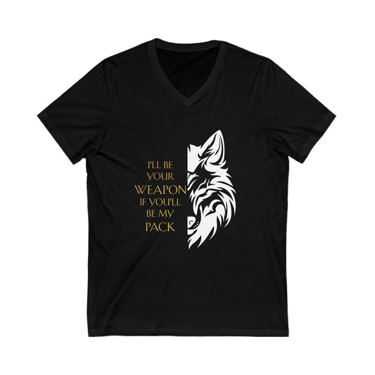 Soulbound: Gold/White Pack Quote Unisex V-Neck Tee