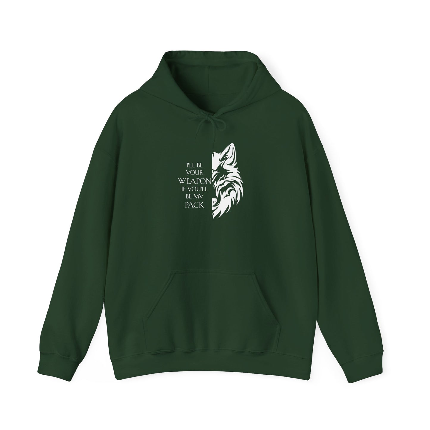 Soulbound: White Pack Quote Unisex Hoodie