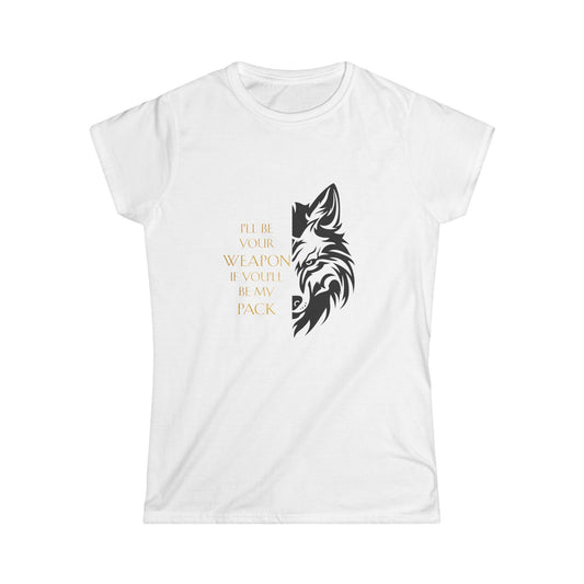 Soulbound: Gold/Black Pack Quote Women's Tee