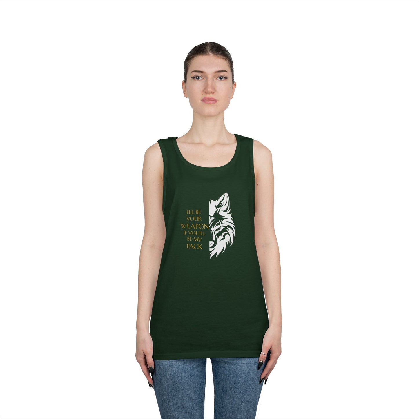 Soulbound: Gold/White Pack Quote Unisex Tank Top