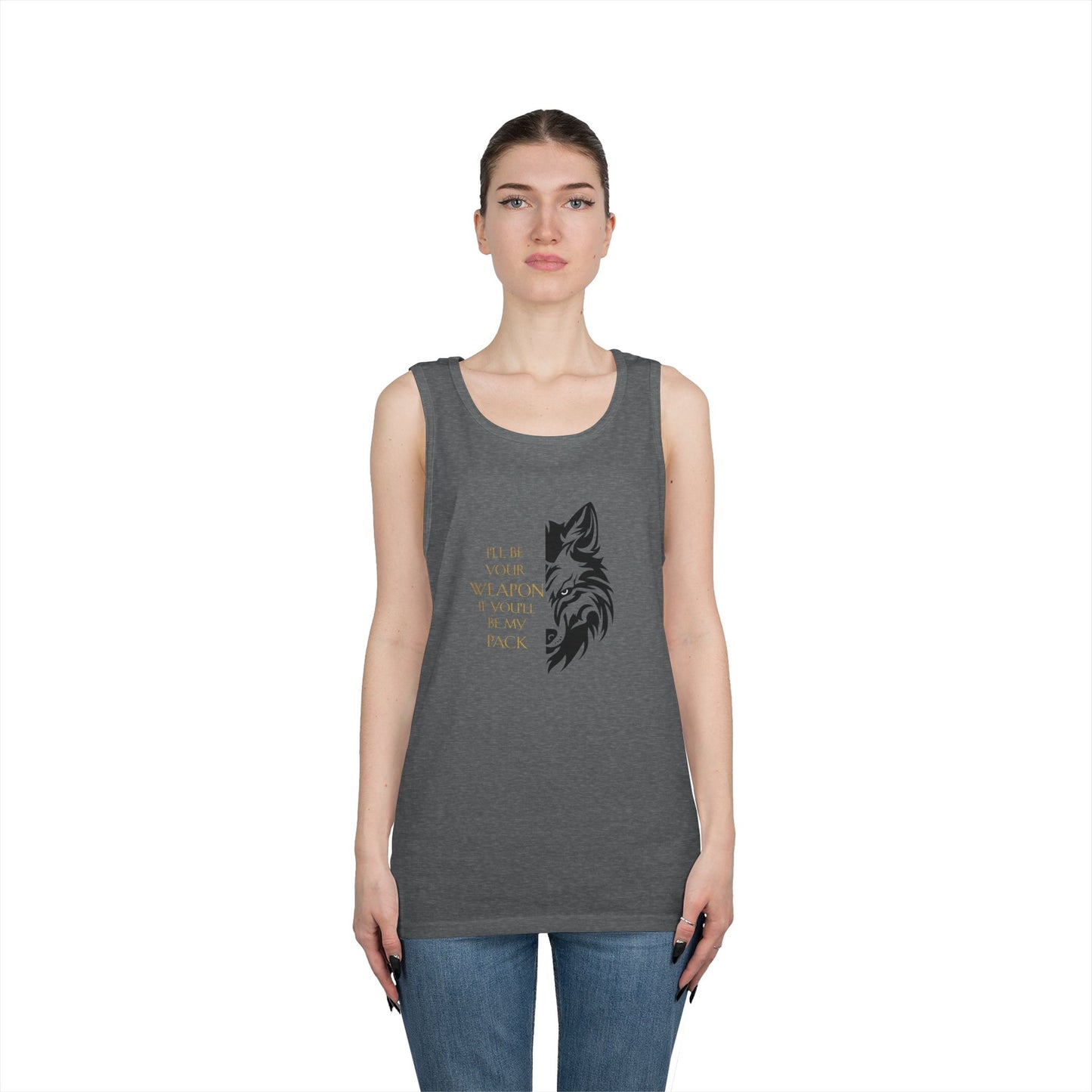 Soulbound: Gold/White Pack Quote Unisex Tank Top
