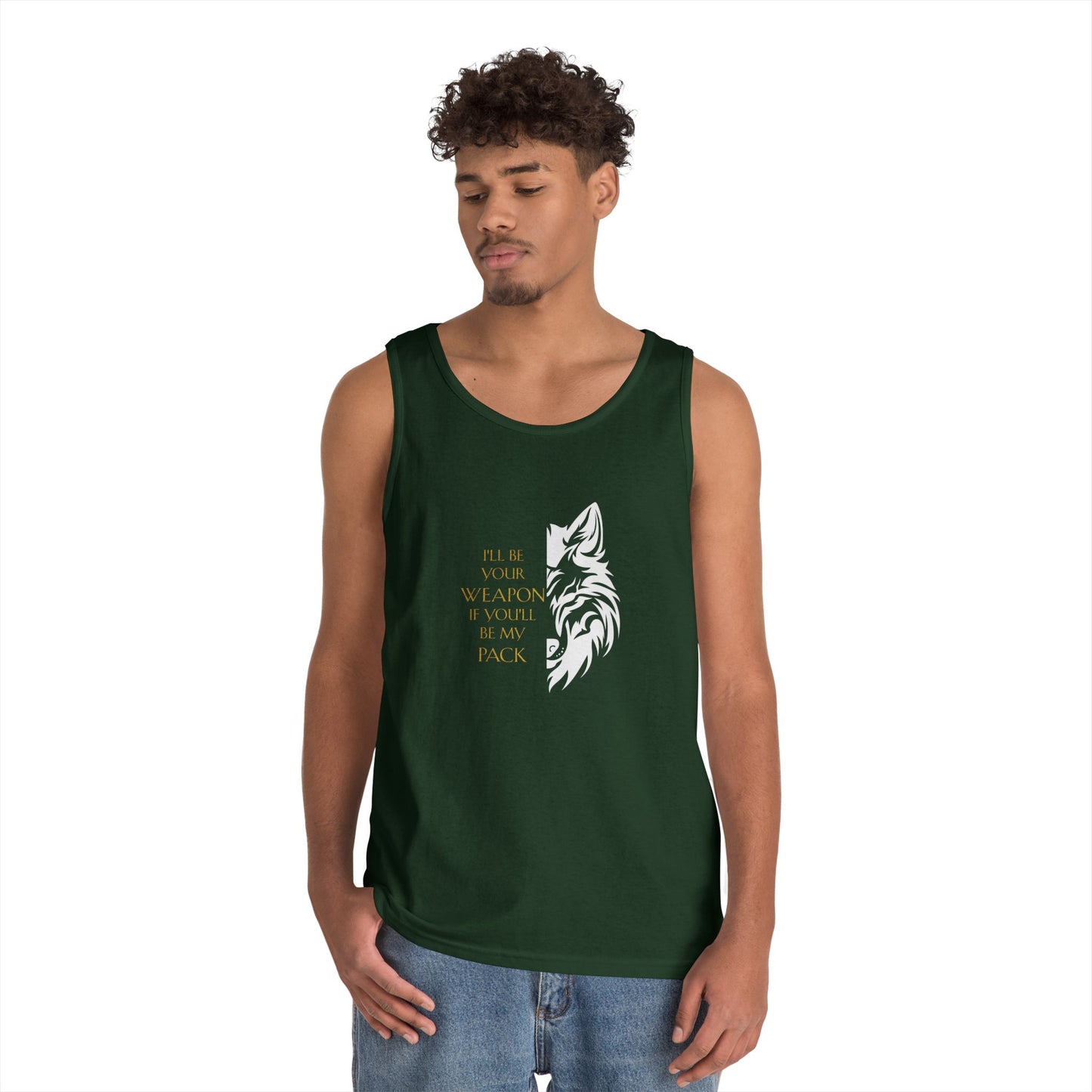 Soulbound: Gold/White Pack Quote Unisex Tank Top