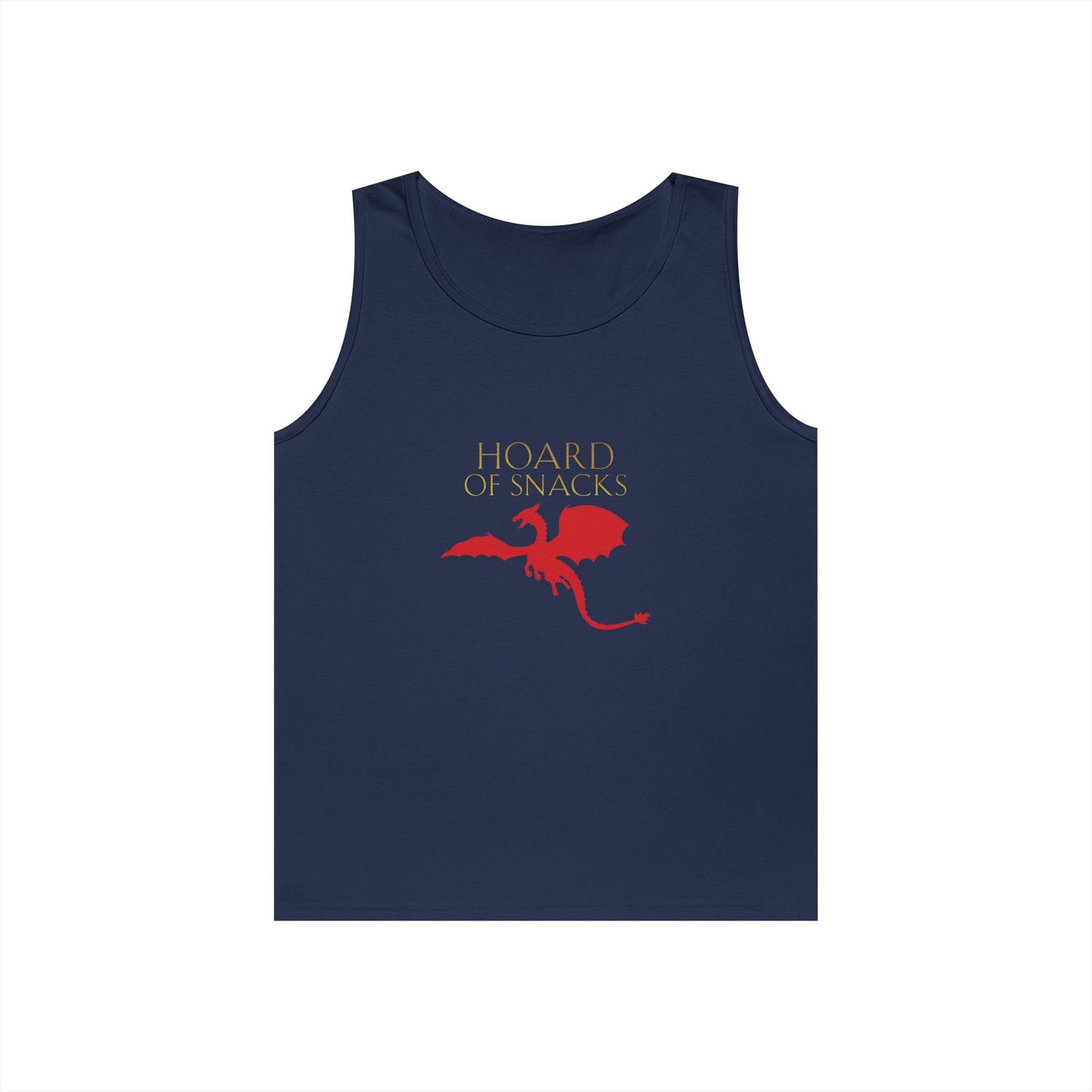 Soulbound: Hoard of Snacks Gold/Red Unisex Tank Top
