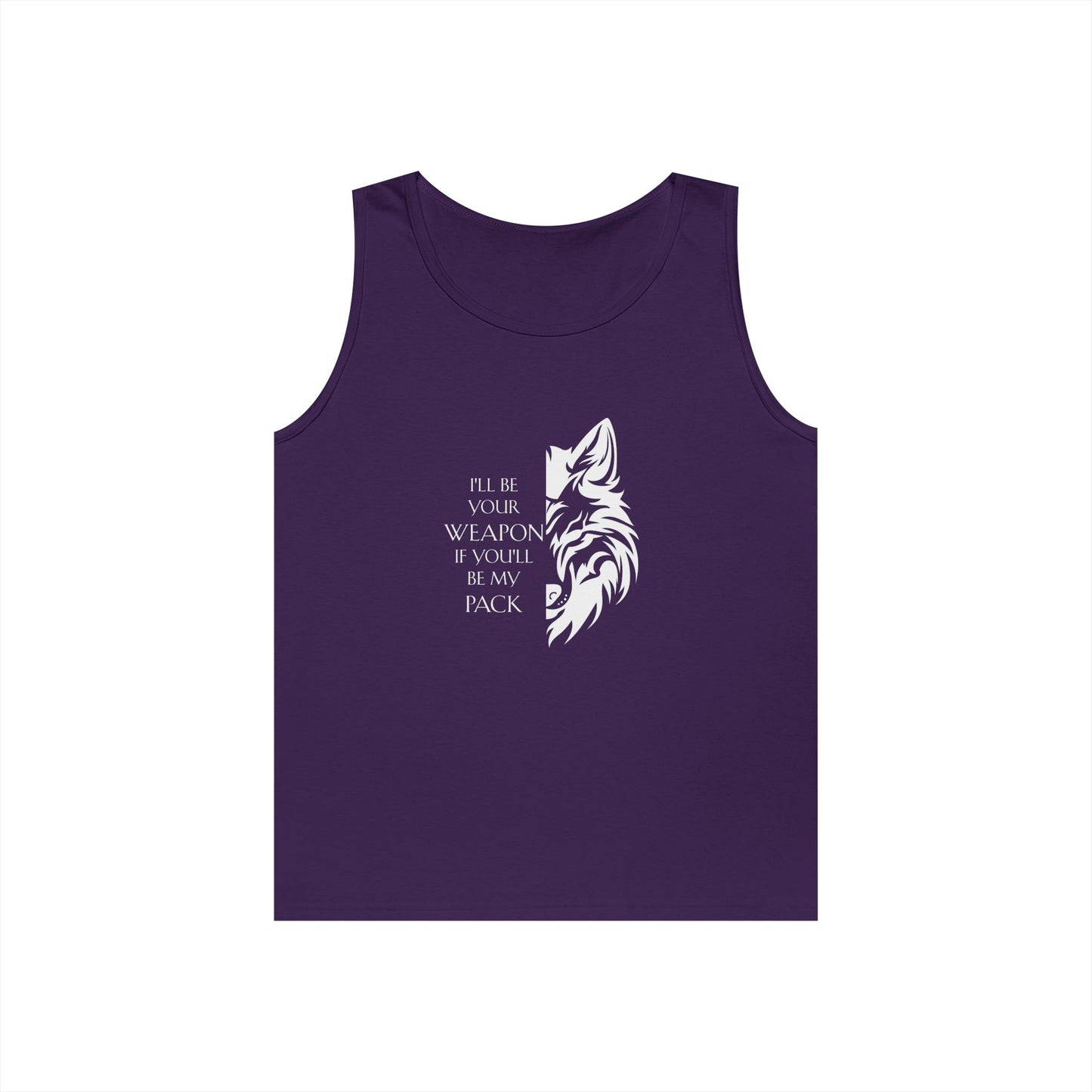 Soulbound: White Pack Quote Unisex Tank Top