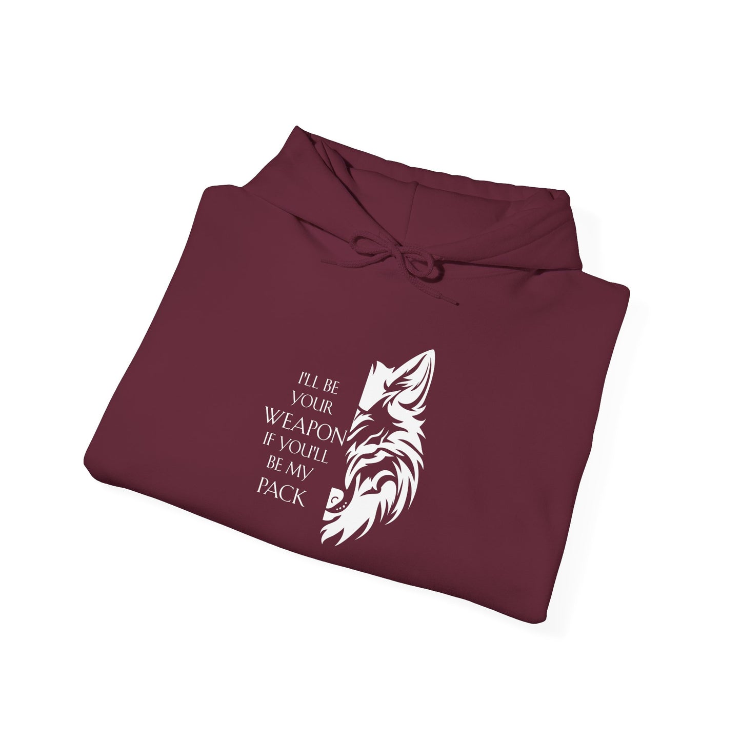 Soulbound: White Pack Quote Unisex Hoodie