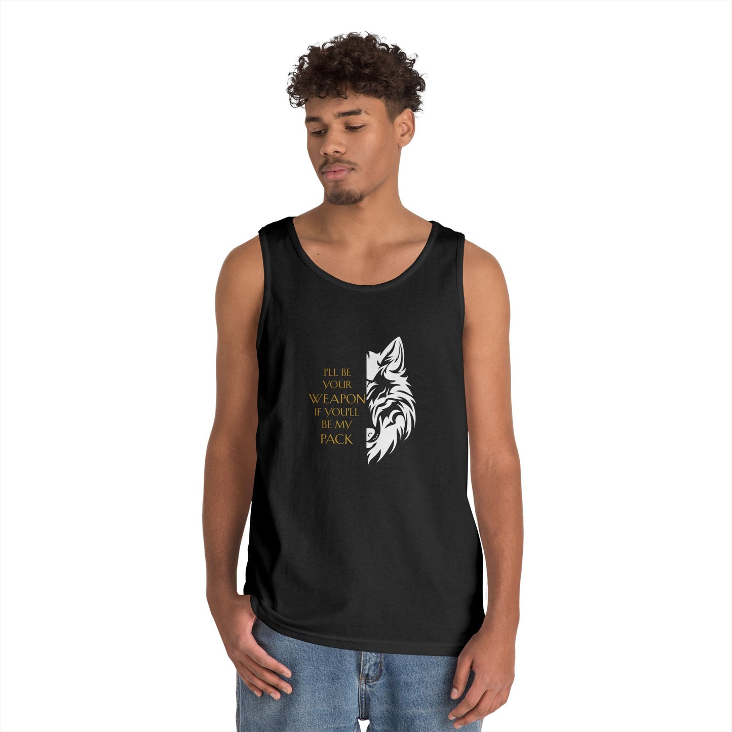 Soulbound: Gold/White Pack Quote Unisex Tank Top