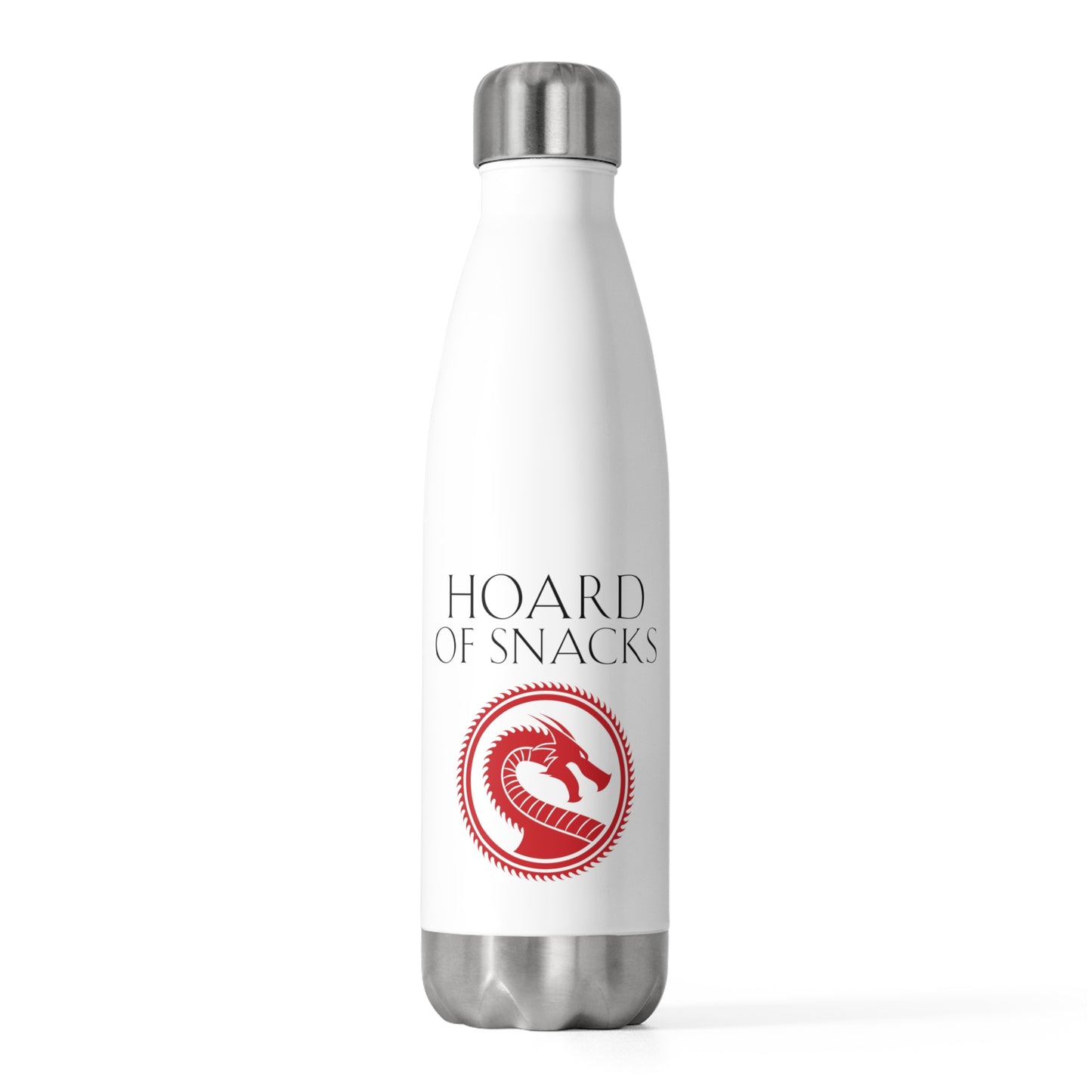 Soulbound: Hoard of Snacks Black/Red 20oz Insulated Bottle