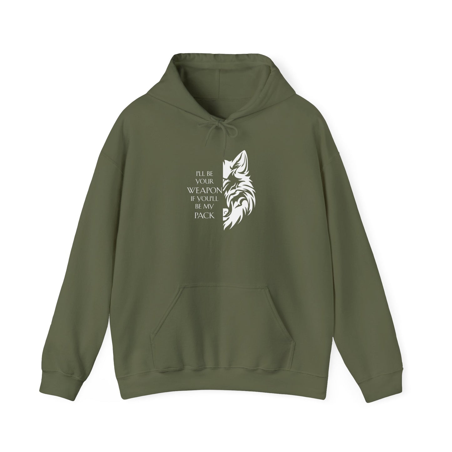 Soulbound: White Pack Quote Unisex Hoodie