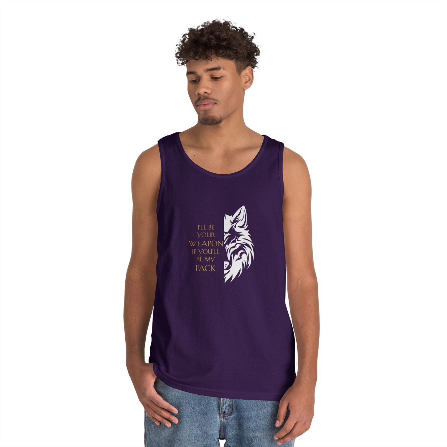 Soulbound: Gold/White Pack Quote Unisex Tank Top