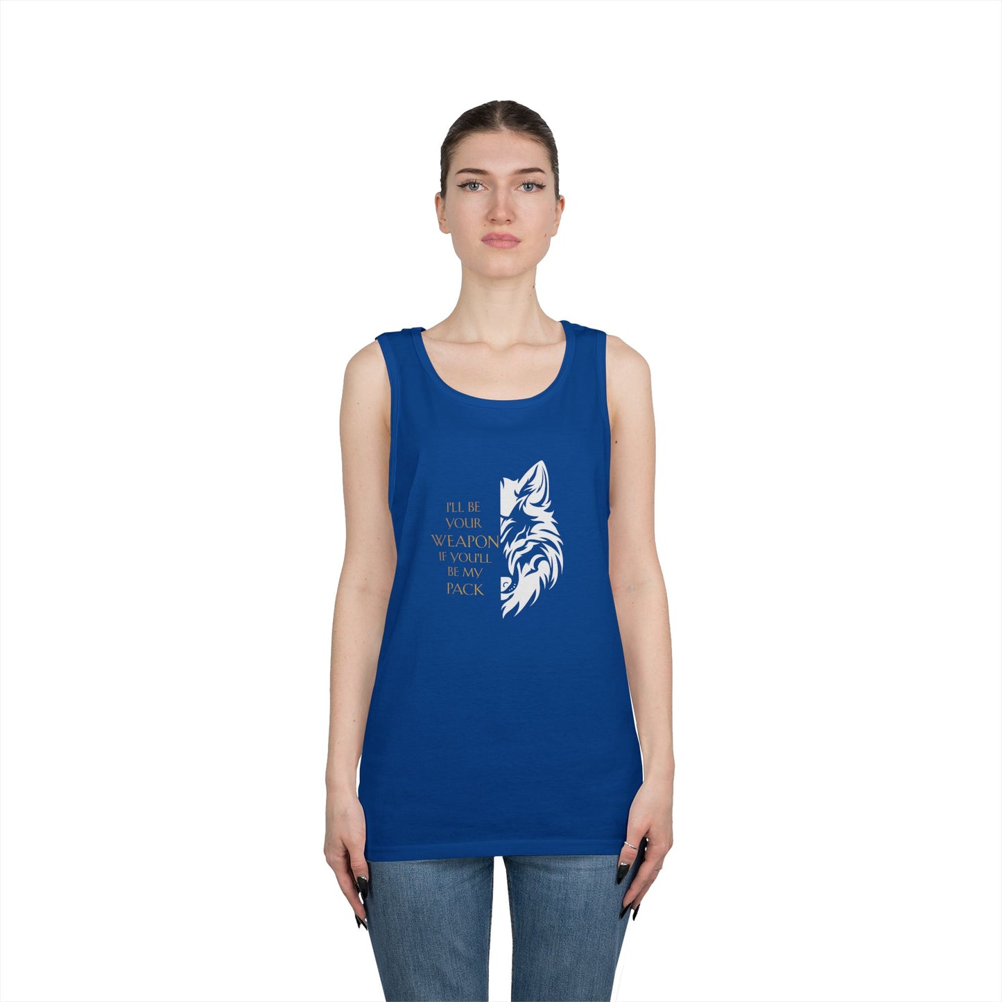 Soulbound: Gold/White Pack Quote Unisex Tank Top