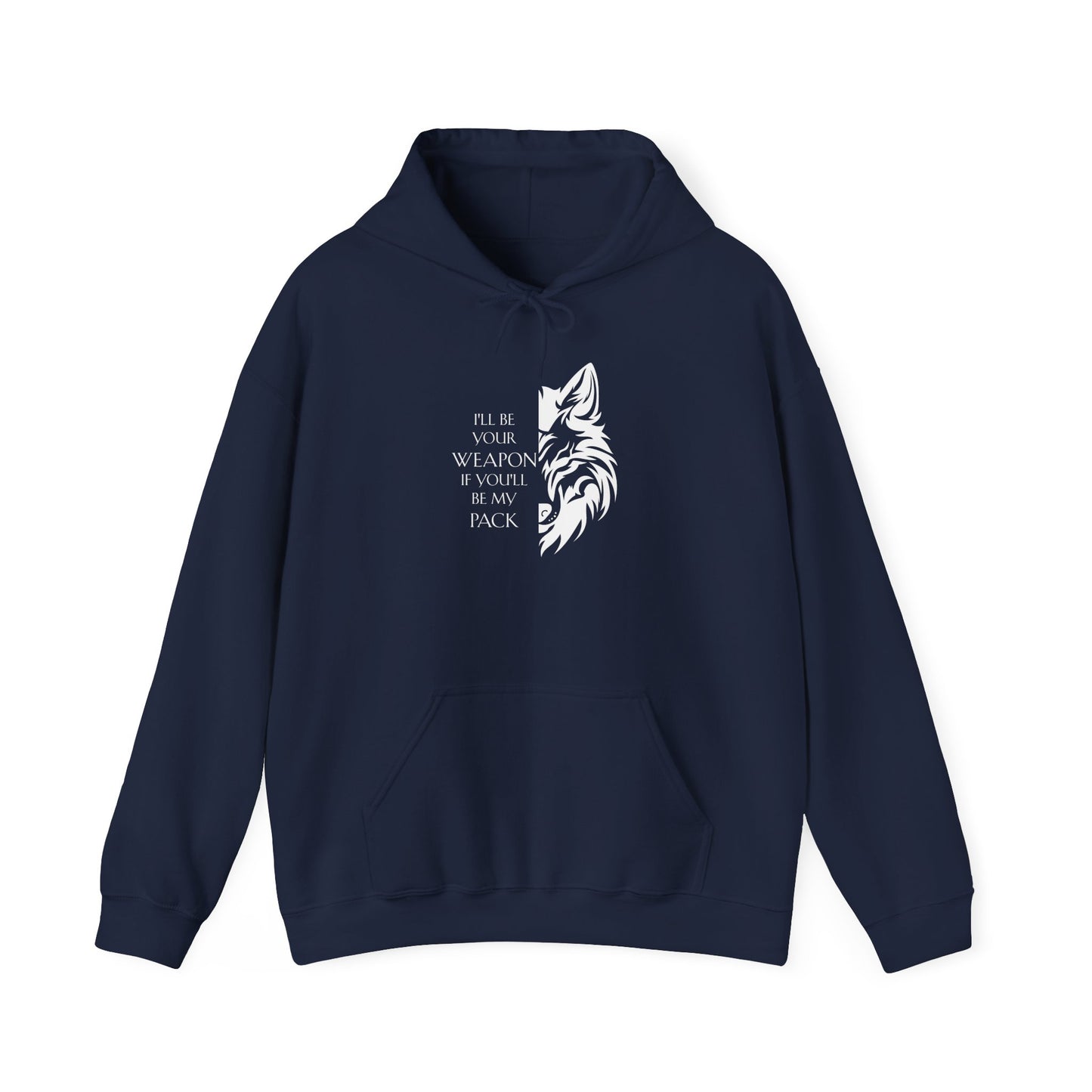 Soulbound: White Pack Quote Unisex Hoodie