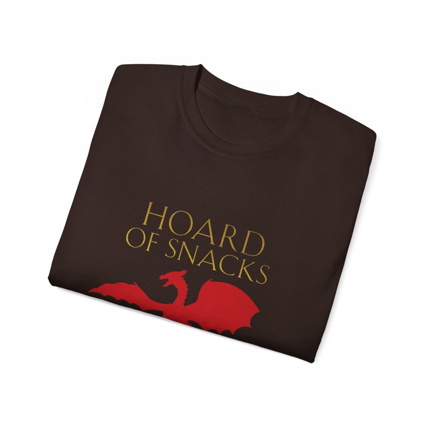 Soulbound: Hoard of Snacks Gold/Red Unisex Tee