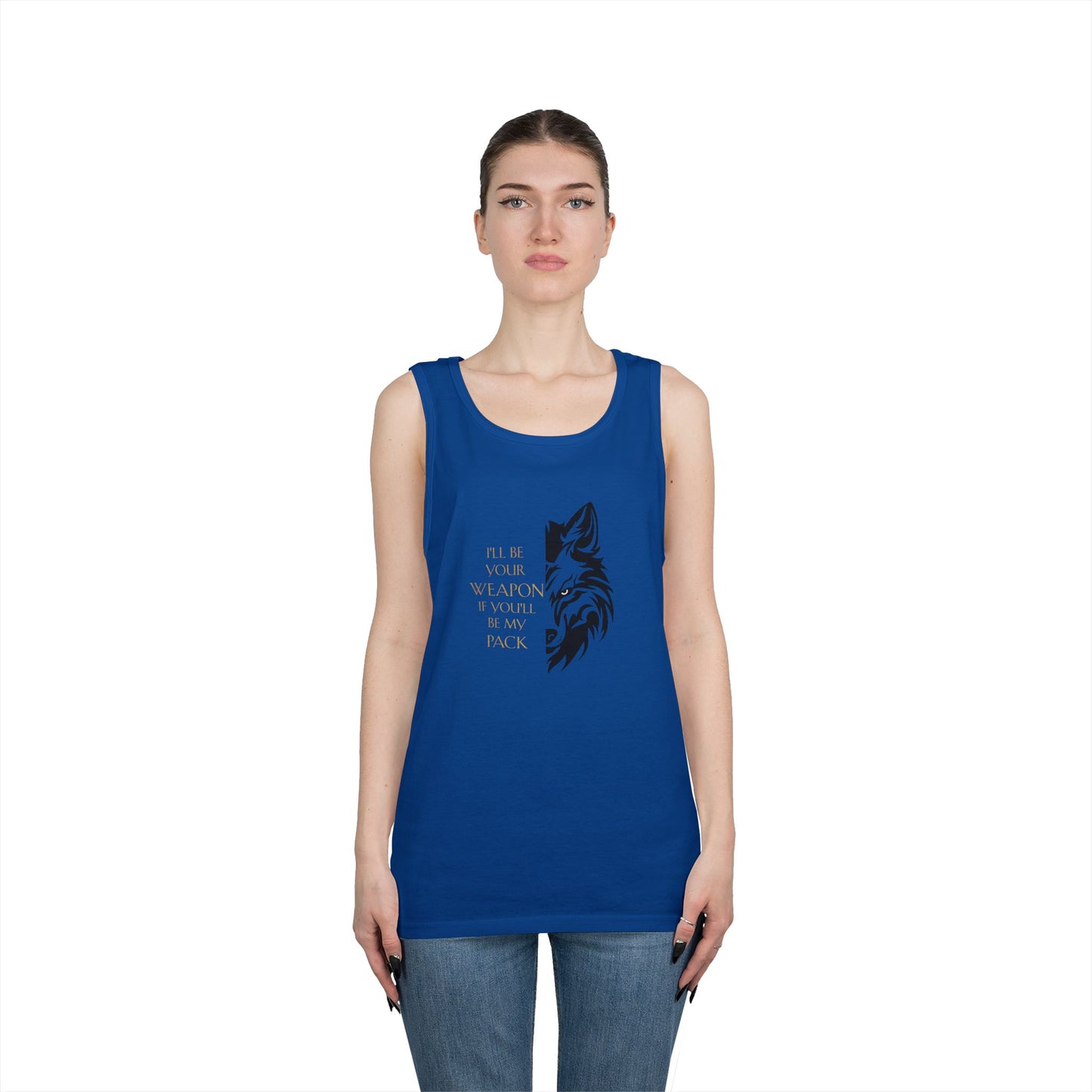 Soulbound: Gold/White Pack Quote Unisex Tank Top