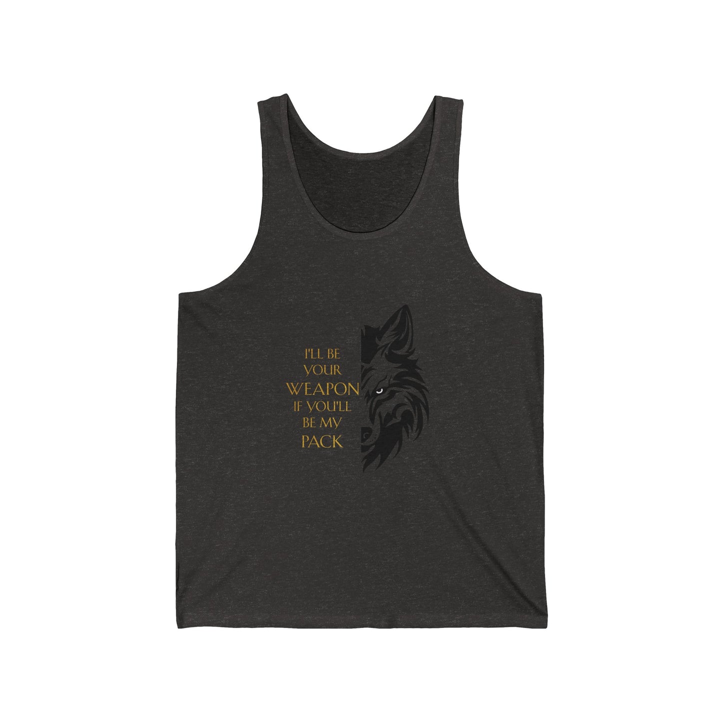 Soulbound: Gold/Black Pack Quote Unisex Tank Top