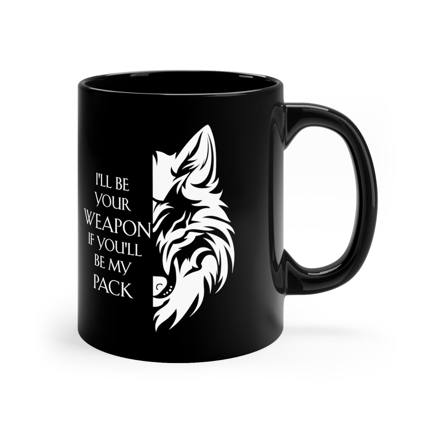 Soulbound: White Pack Quote Coffee Mug, 11 oz