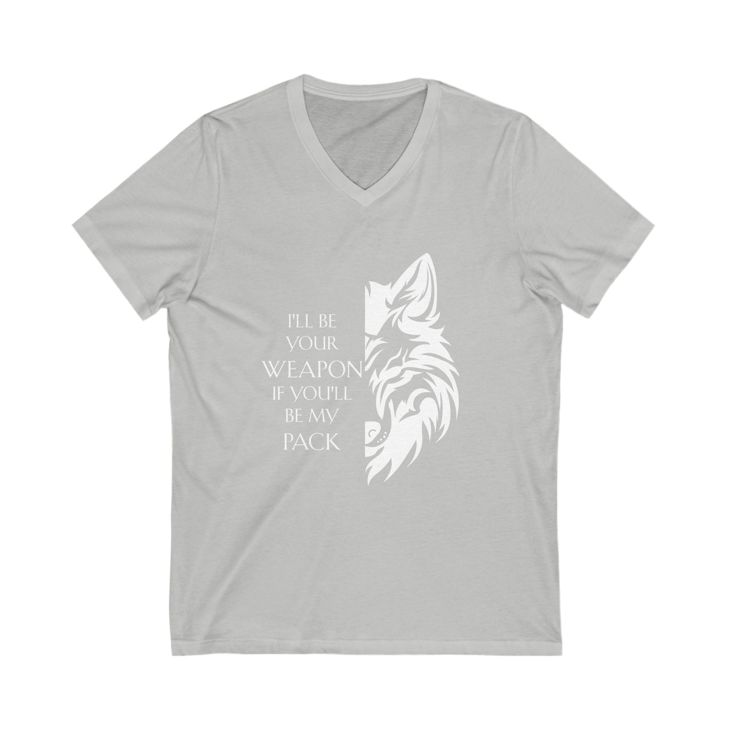 Soulbound: White Pack Quote Ladies V-Neck Tee