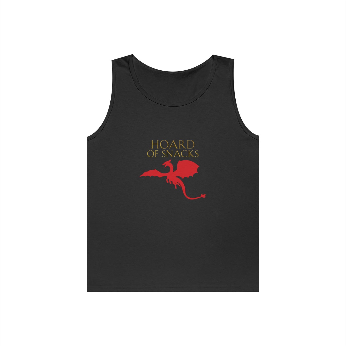 Soulbound: Hoard of Snacks Gold/Red Unisex Tank Top