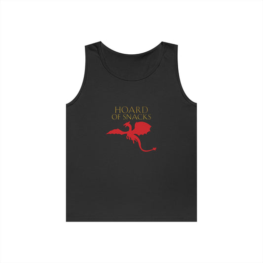 Soulbound: Hoard of Snacks Gold/Red Unisex Tank Top