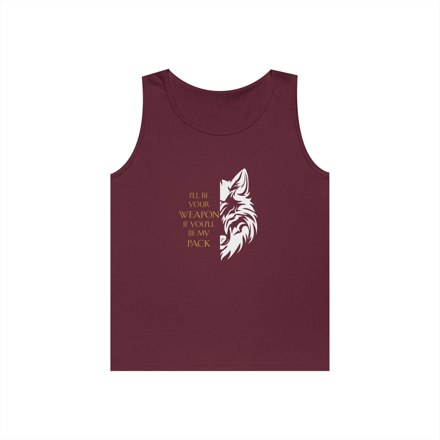 Soulbound: Gold/White Pack Quote Unisex Tank Top
