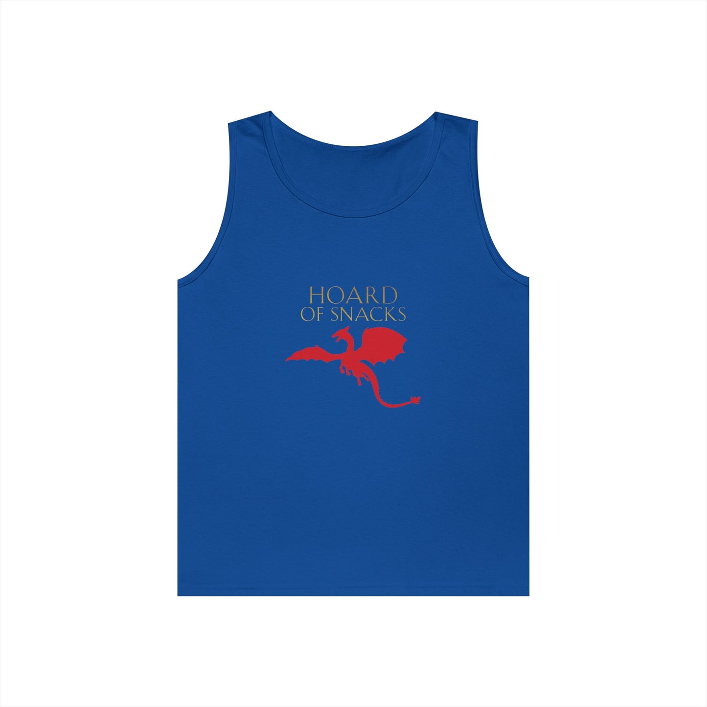 Soulbound: Hoard of Snacks Gold/Red Unisex Tank Top