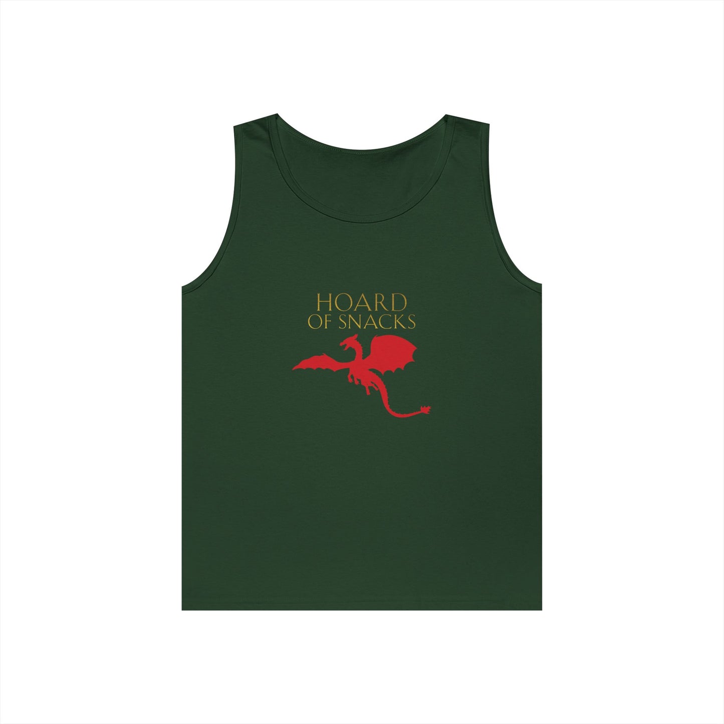 Soulbound: Hoard of Snacks Gold/Red Unisex Tank Top
