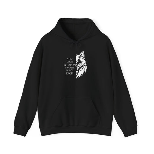 Soulbound: White Pack Quote Unisex Hoodie