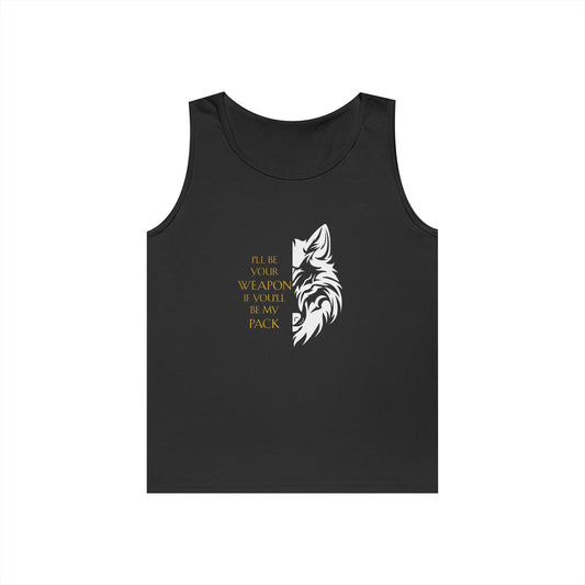 Soulbound: Gold/White Pack Quote Unisex Tank Top