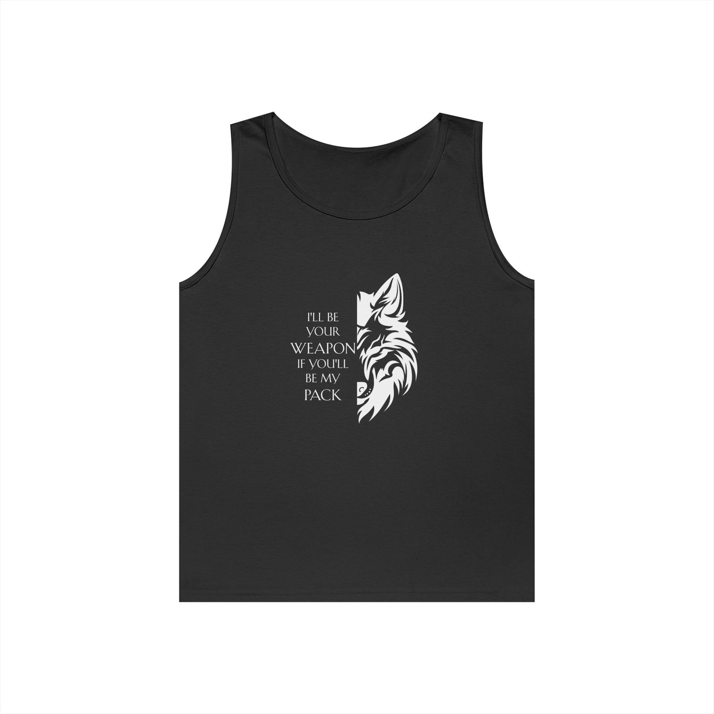 Soulbound: White Pack Quote Unisex Tank Top