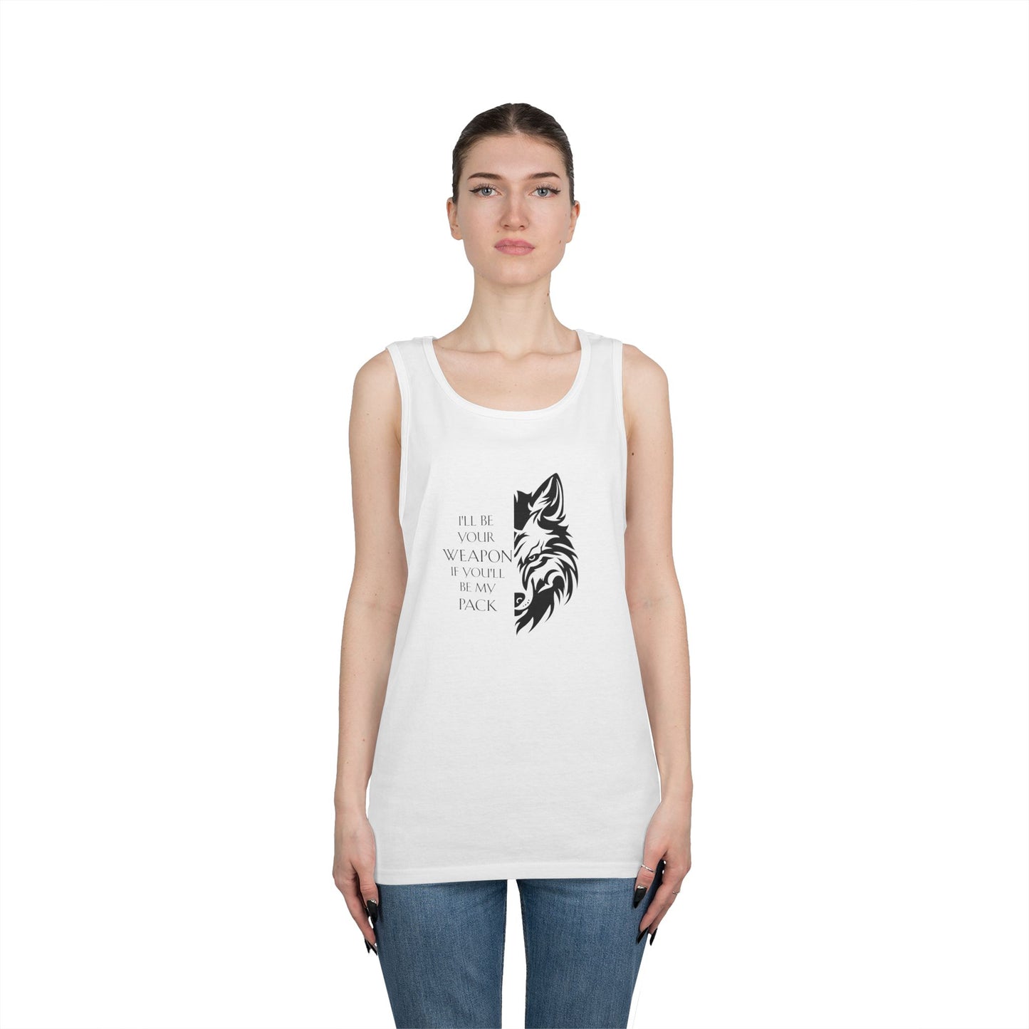 Soulbound: Black Pack Quote Unisex Tank Top