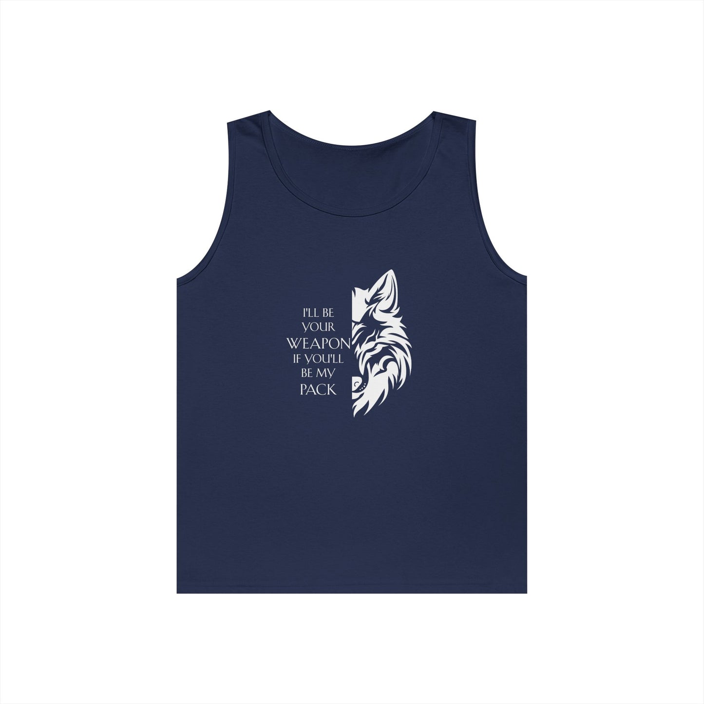 Soulbound: White Pack Quote Unisex Tank Top