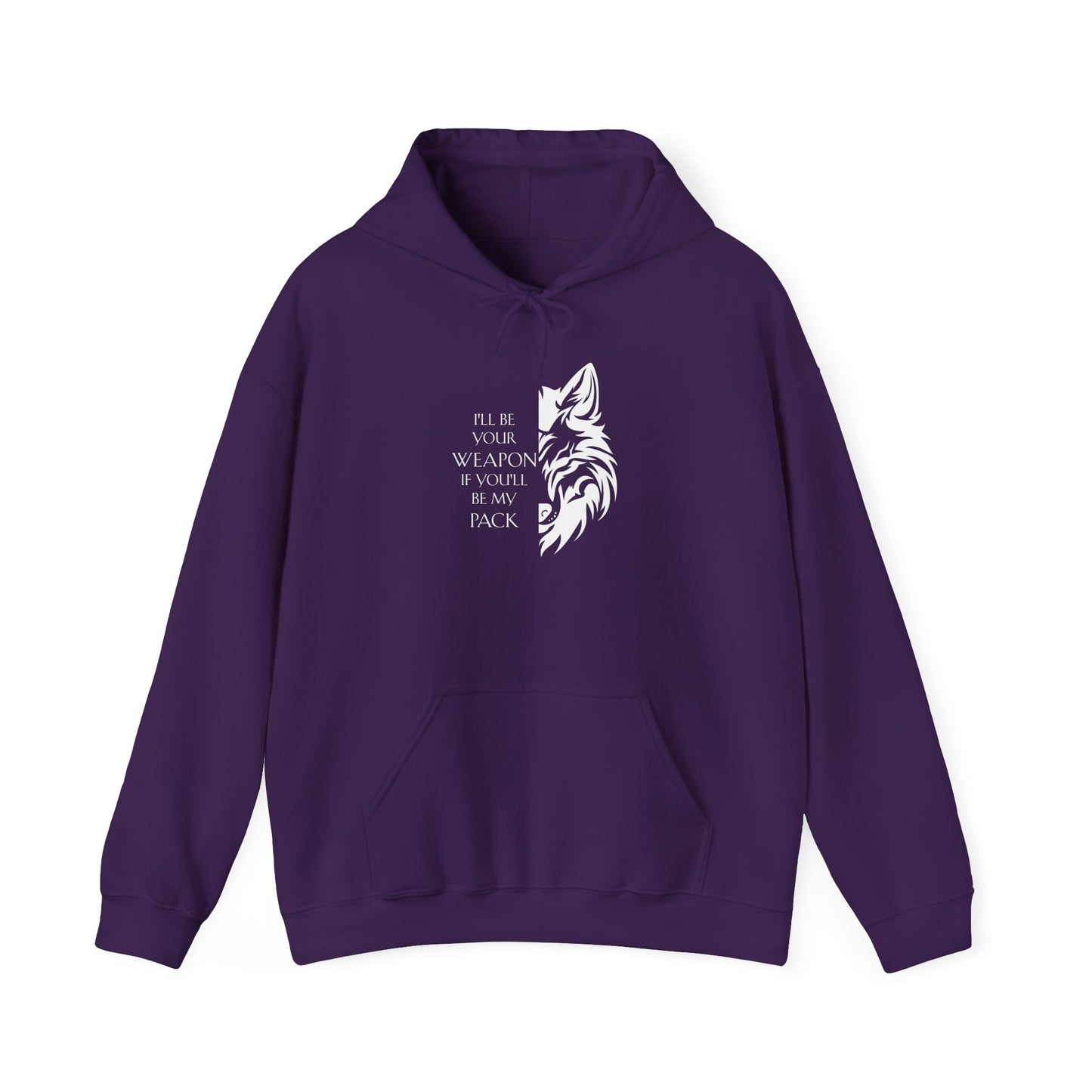 Soulbound: White Pack Quote Unisex Hoodie