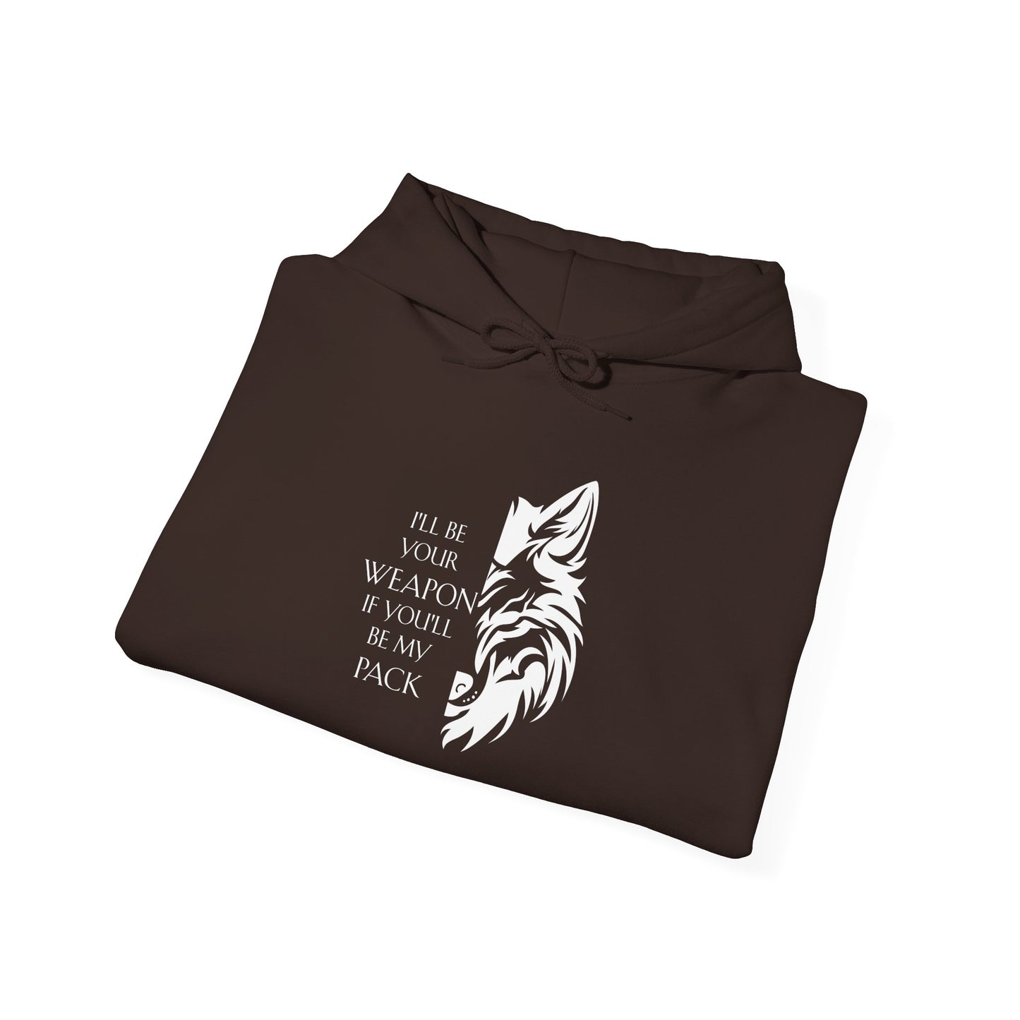 Soulbound: White Pack Quote Unisex Hoodie
