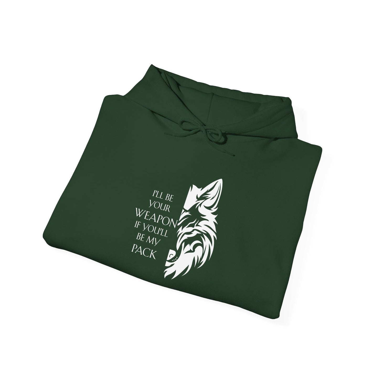 Soulbound: White Pack Quote Unisex Hoodie