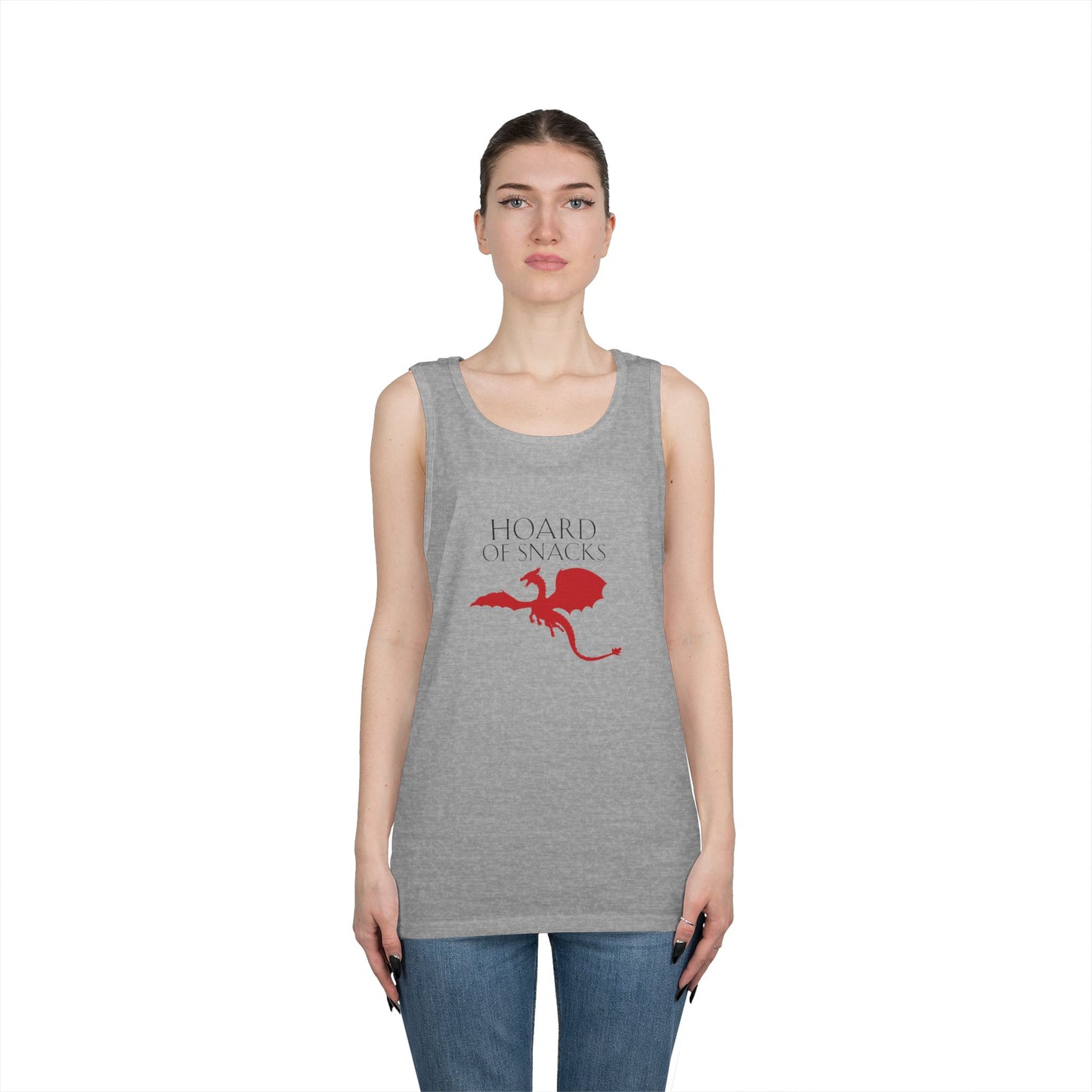 Soulbound: Hoard of Snacks Black/Red Unisex Tank Top