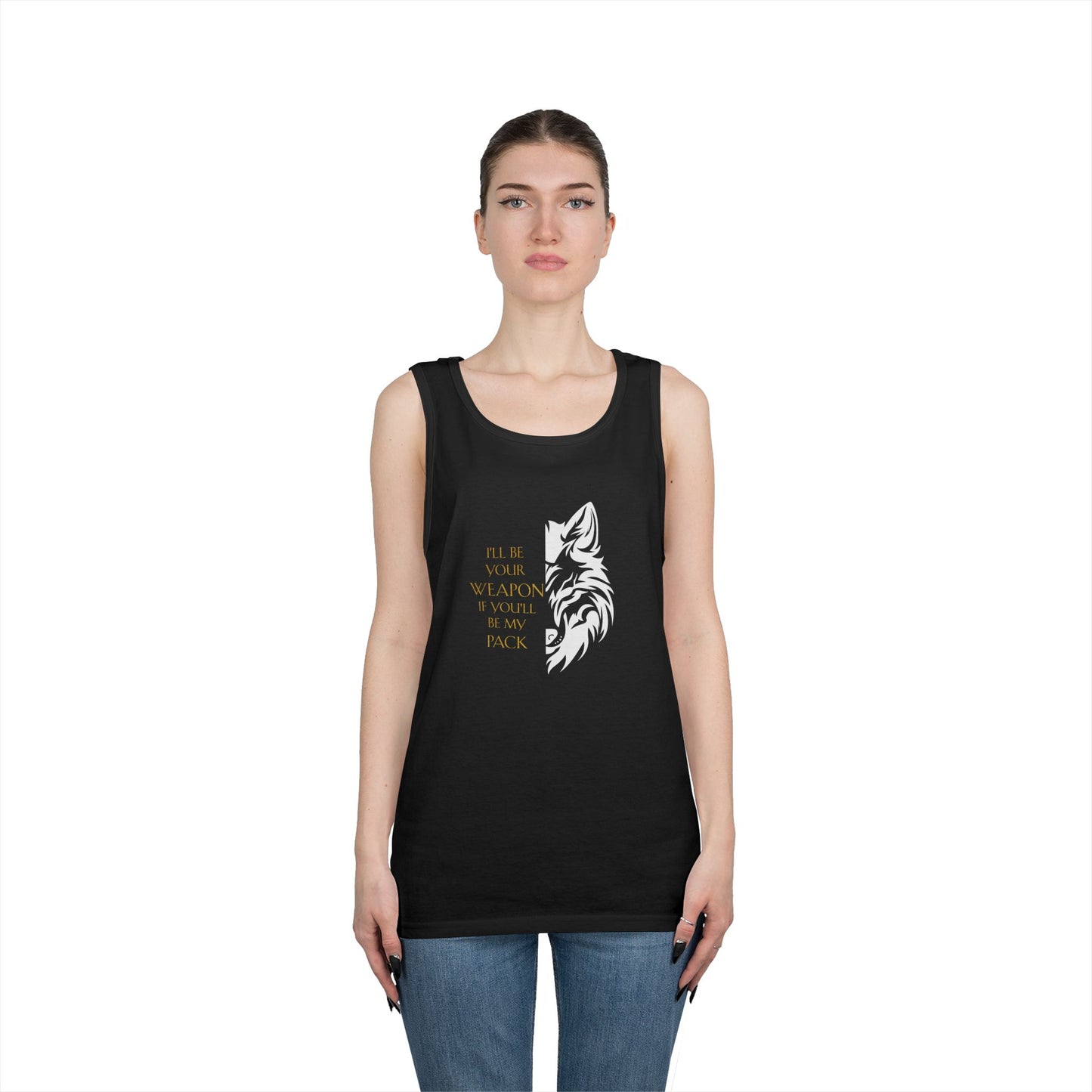 Soulbound: Gold/White Pack Quote Unisex Tank Top