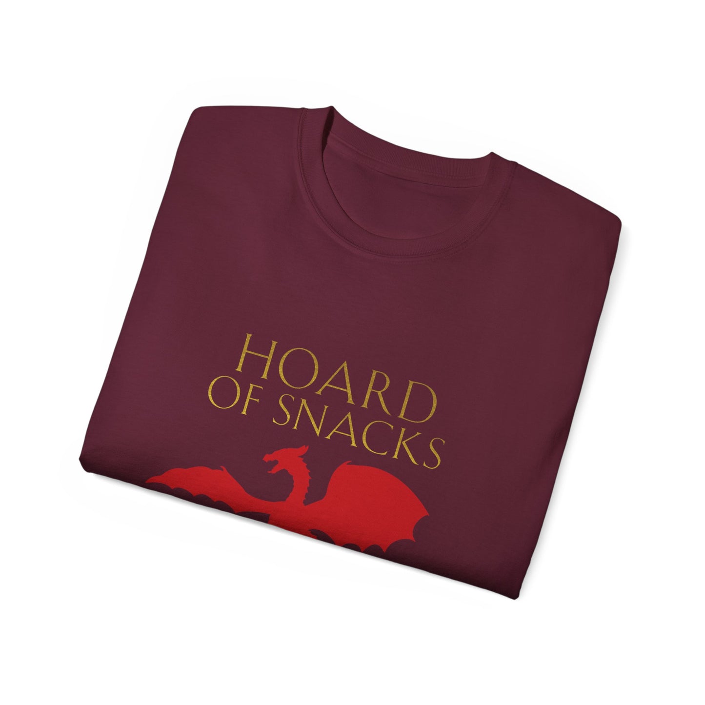 Soulbound: Hoard of Snacks Gold/Red Unisex Tee