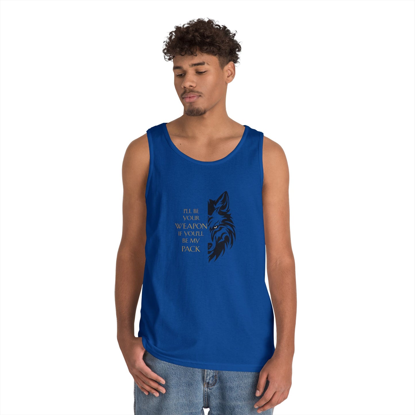 Soulbound: Gold/White Pack Quote Unisex Tank Top