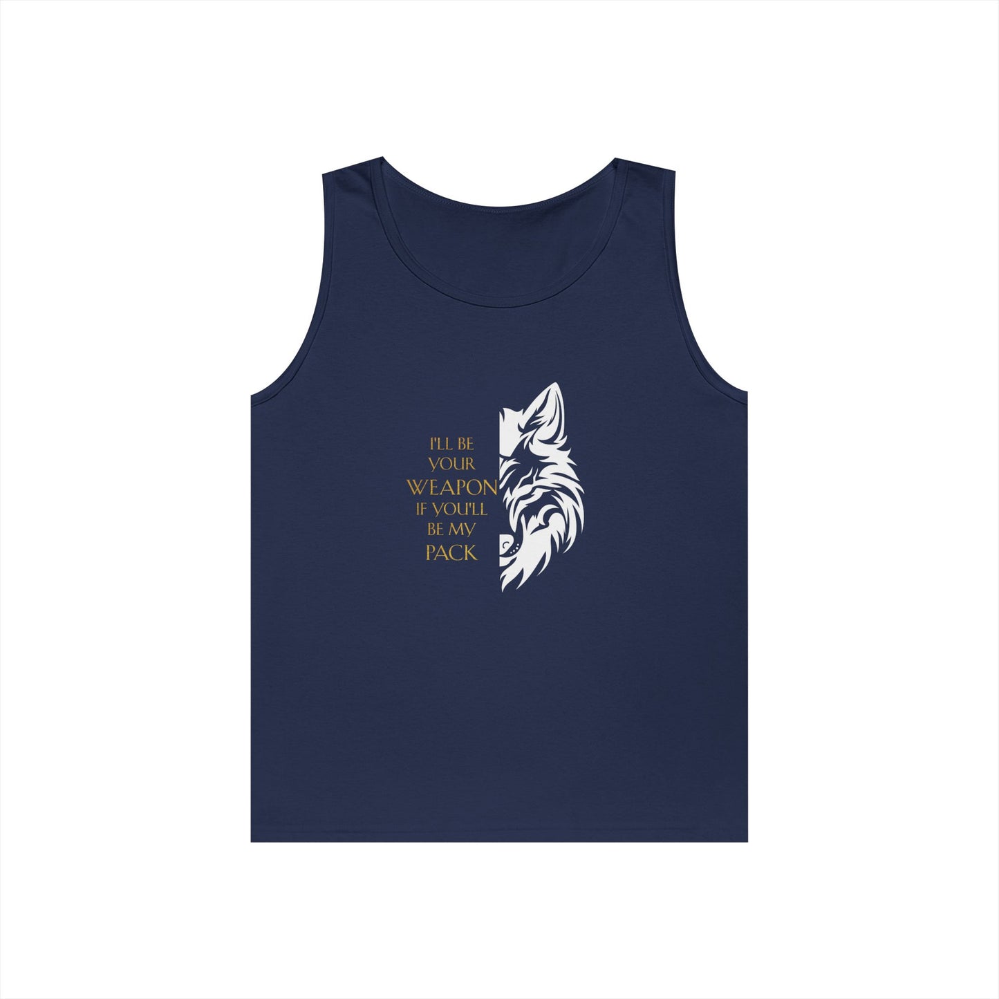 Soulbound: Gold/White Pack Quote Unisex Tank Top